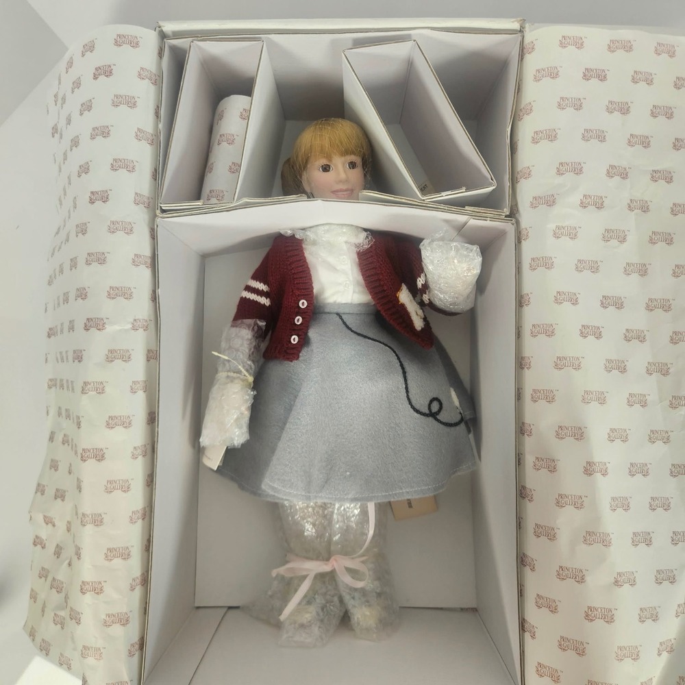 Princeton Gallery Cindy at the Hop Porcelain Doll Rock N Roll Collection NIB